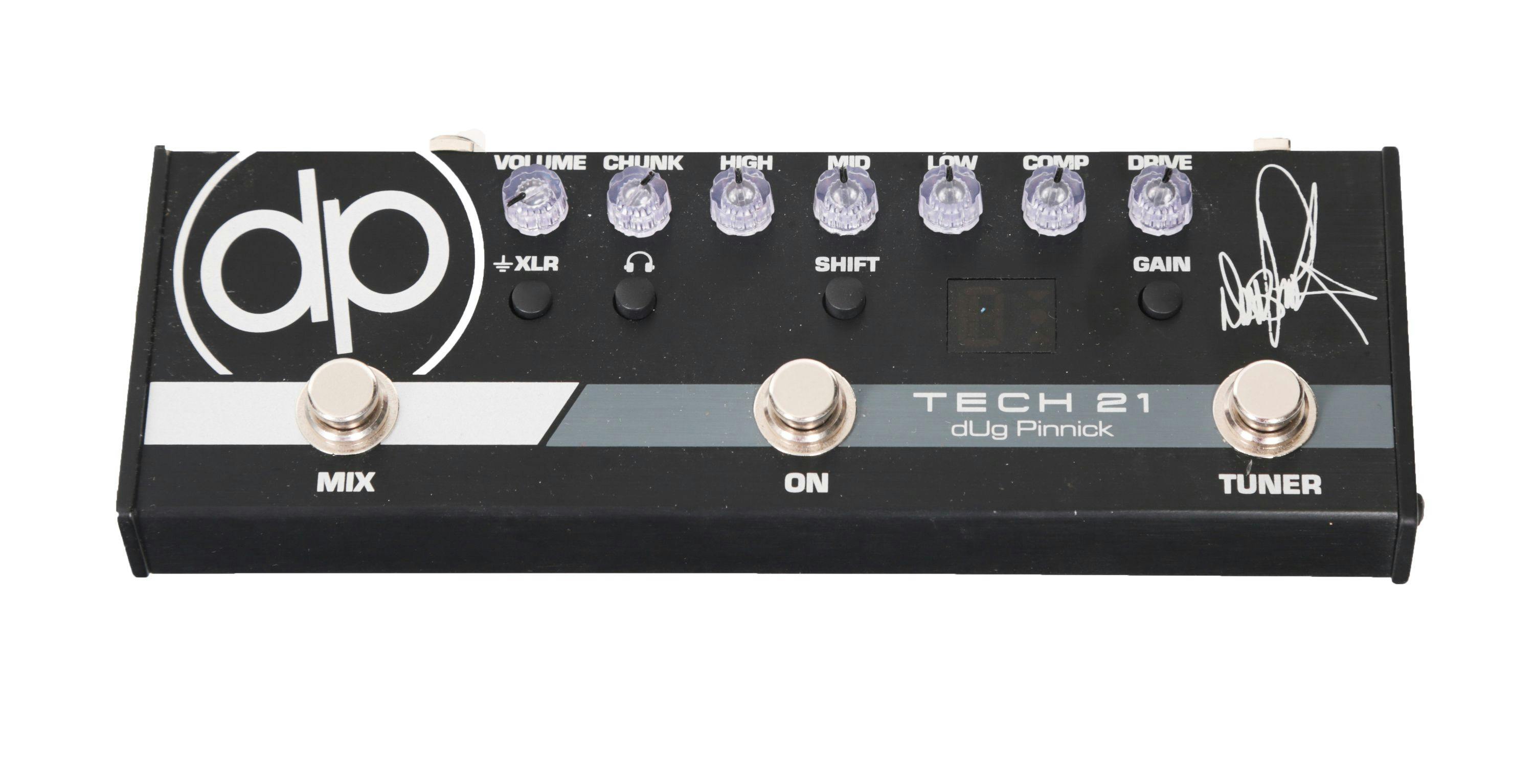 B Stock : Tech 21 dUg Pinnick DP-3X Signature Pedal Pre-Amp For